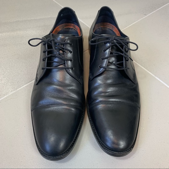 Cole Haan Oxford Black Learher Dress Shoes C11630 main image 4
